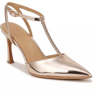 Naturalizer Womens Astrid Rose Gold T Strap Dress Pumps NWT Size 11